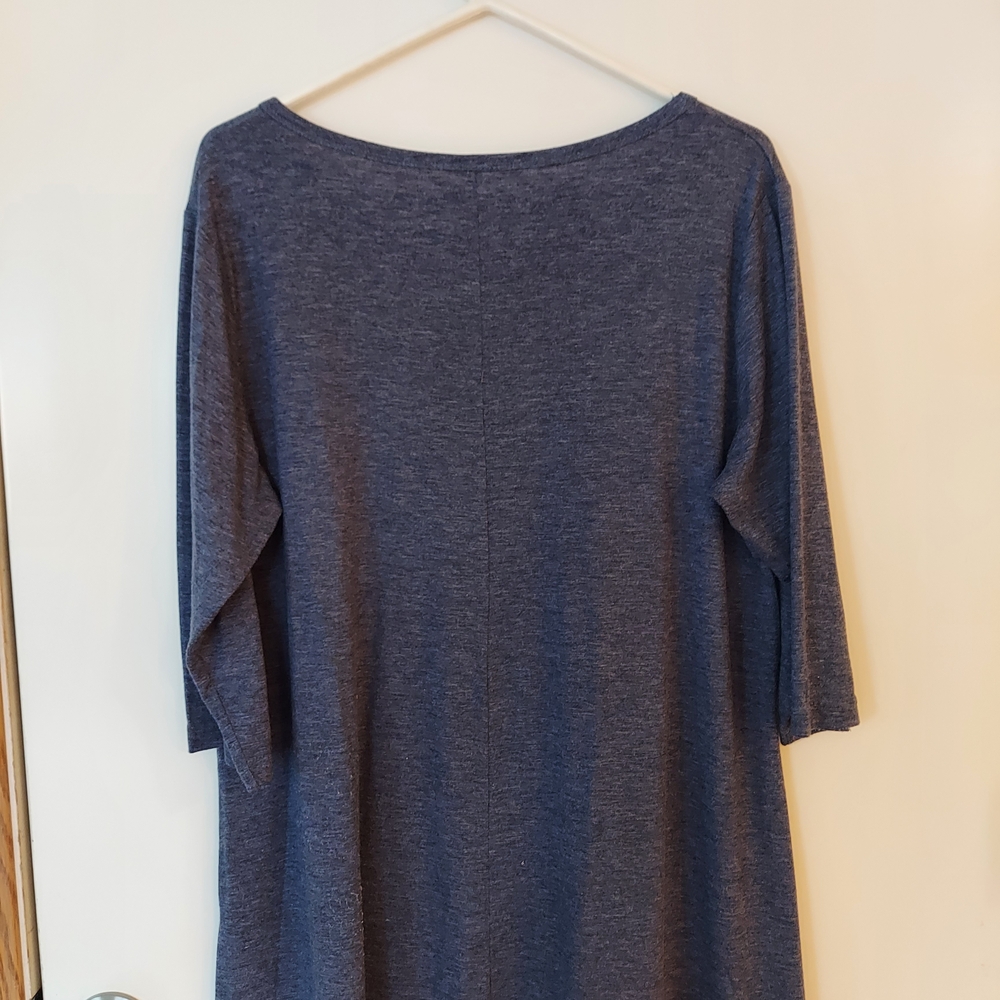 Women's Navy Blue Top/Dress - Picture 4 of 4